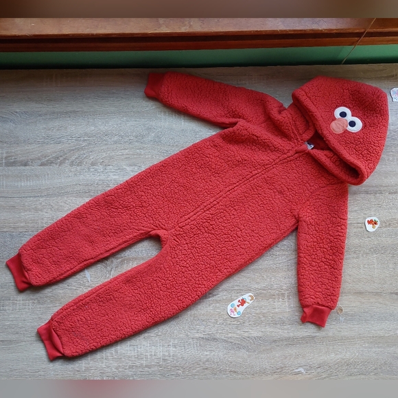 Gap Elmo super soft fleece one-piece - Picture 6 of 15